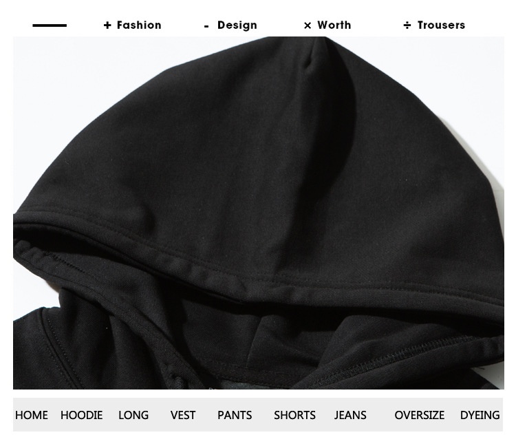 boy In Stock High-Quality 350g Hooded Sweatshirt With Destroyed Hem Supports Dropshipping Can Be Embossed Or Embroidered_voghion.com