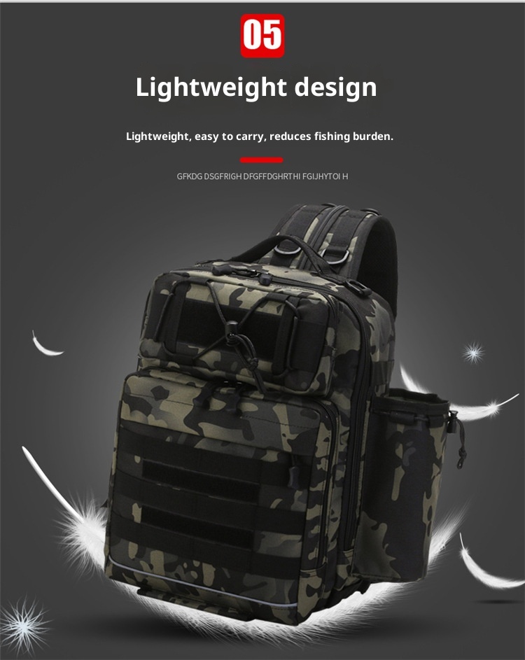 Zaino sportivo all'ingrosso ActiveGo Lure Outdoor Sports Brush con tracolla singola e doppia, grande capacità, nuovo modello_voghion.com