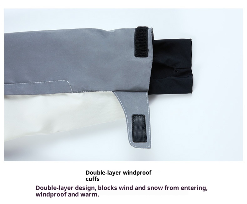 001 VECTOR Snowboarding Suit Set For Men Women, Reflective Trendy Warm Windproof Waterproof Breathable Ski Jacket And Pants_voghion.com