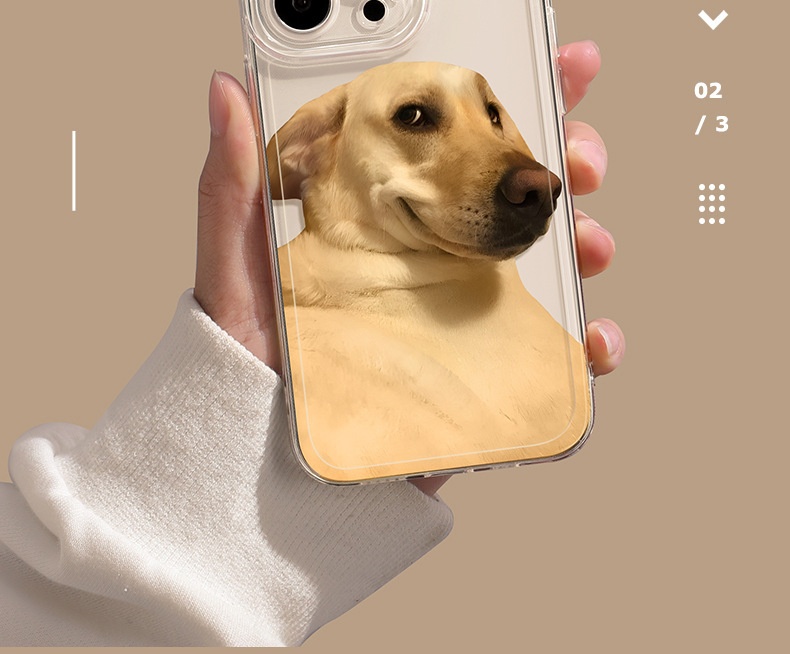 TechGlobe Fun And Quirky Dog For IPhone 14 13 Pro Max Couple Phone Case 12 Simple 11 Transparent XR_voghion.com