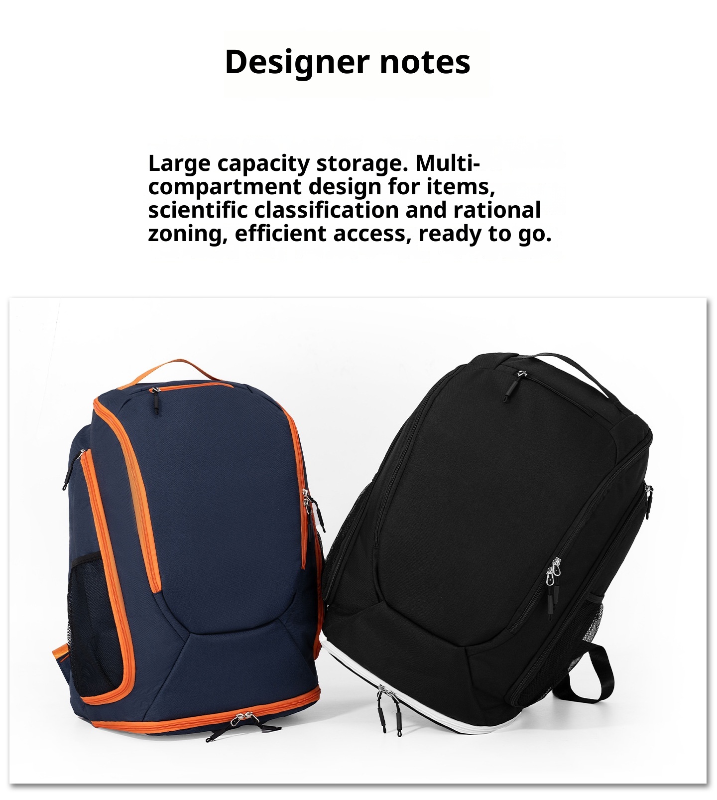 Borsa da palestra sportiva ActiveGo Advanced Training per uomo, resistente e di grande capacità, zaino da campeggio e trekking per donna_voghion.com