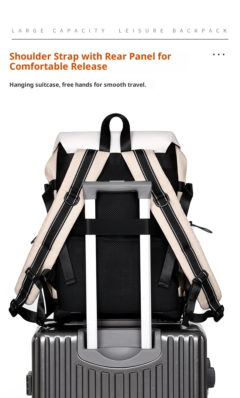 ActiveGo Large Capacity Hiking Backpack School Female College Students Travel Mountaineering Double Shoulder Lightweight Laptop_voghion.com