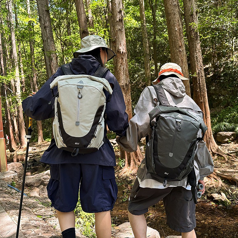 ActiveGo Mountain Style Outdoor Hiking Backpack For Women, Lightweight Large Capacity 25L Trekking Travel Backpack, Men's Student_voghion.com