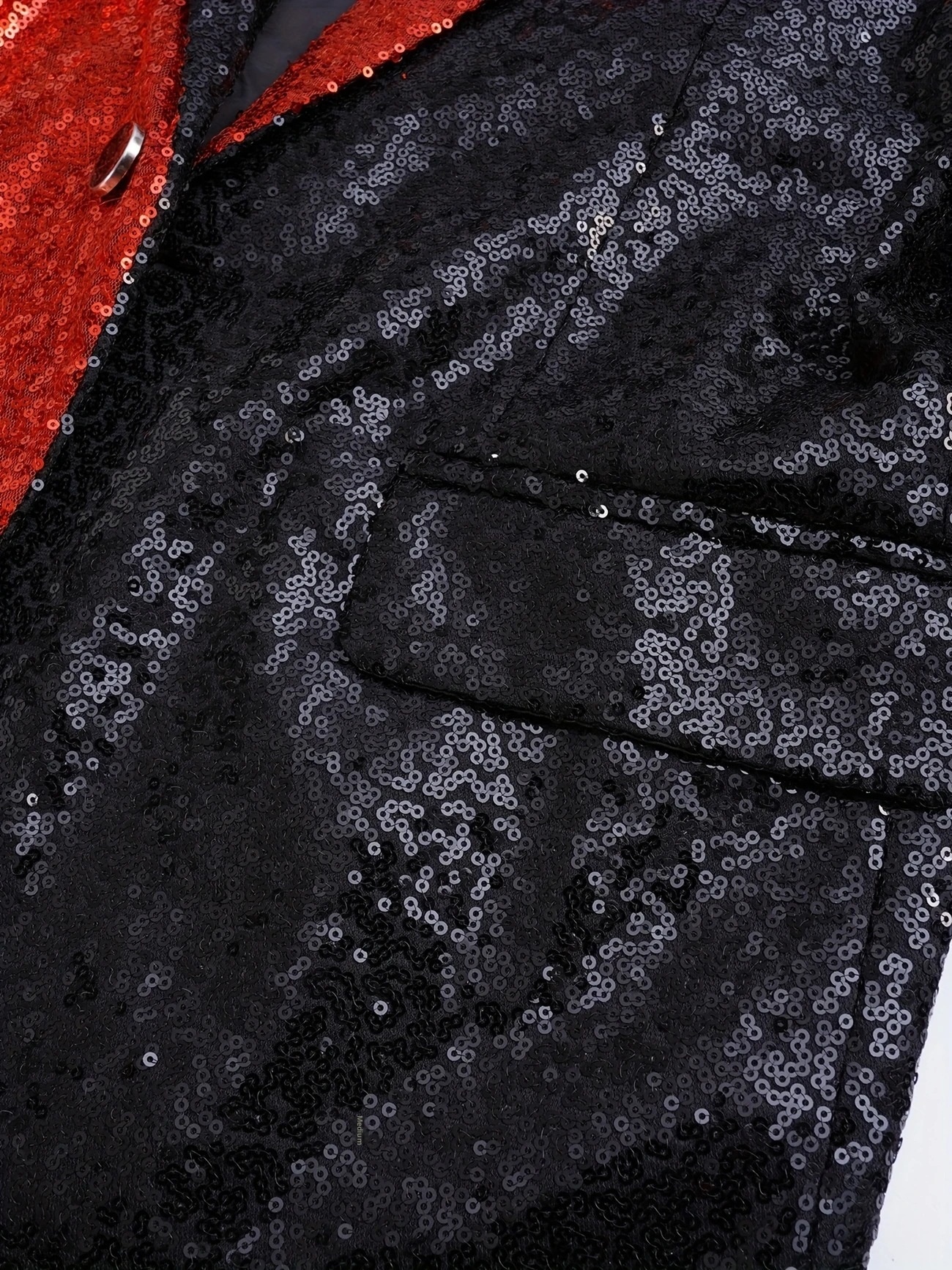 ragazzo ragazzo europeo e americano vestito da spettacolo reversibile con paillettes dorate coreano abito da discoteca uomo presentatore presentatore giacca da studio_voghion.com