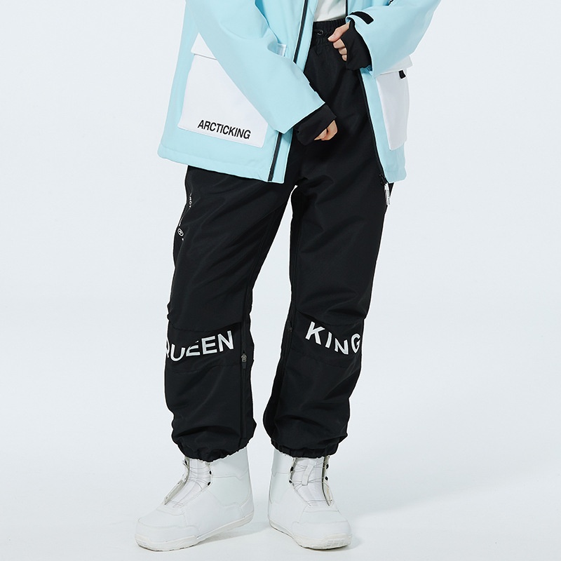 001 Męskie damskie spodnie snowboardowe i zimowe outdoorowe wiatroodporne wodoodporne ciepłe spodnie narciarskie nowy model_voghion.com