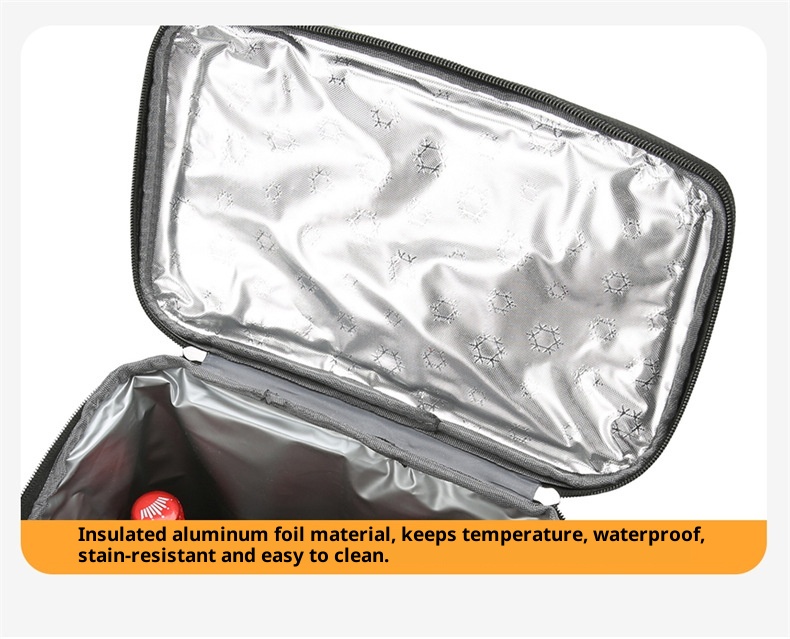 Zaino termico ActiveGo di grande capacità per conservare caldo e freddo, borsa da picnic per sport all'aria aperta e tempo libero, campeggio resistente all'acqua_voghion.com