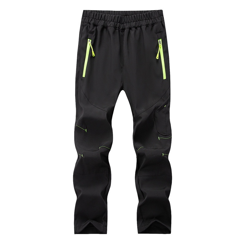 001 Lichtgewicht enkellaags kinderbroek voor lente en herfst, buitensporten, snel drogende wandelbroek voor jongens en meisjes_voghion.com