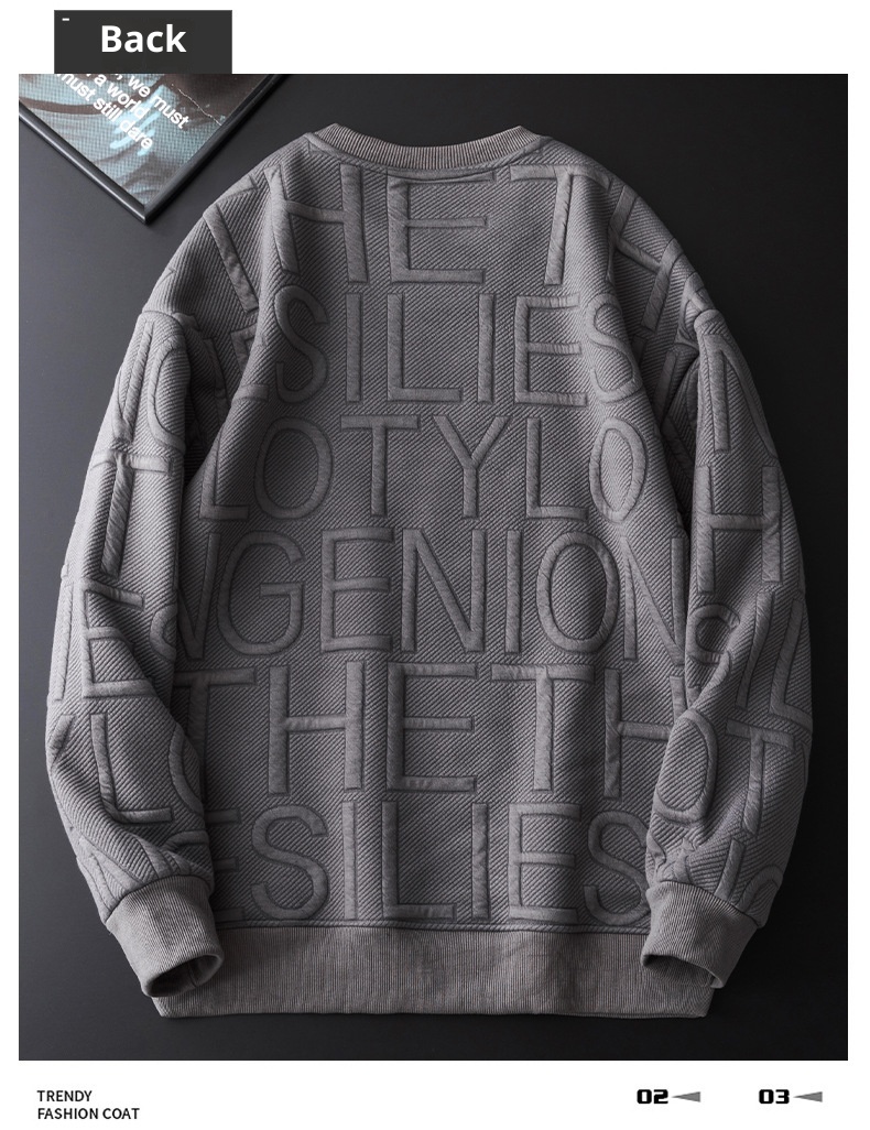 Felpa con cappuccio in pile spesso e caldo, girocollo, primavera e autunno, da uomo, a maniche lunghe, alla moda, invernale, strato interno, maglietta di base_voghion.com