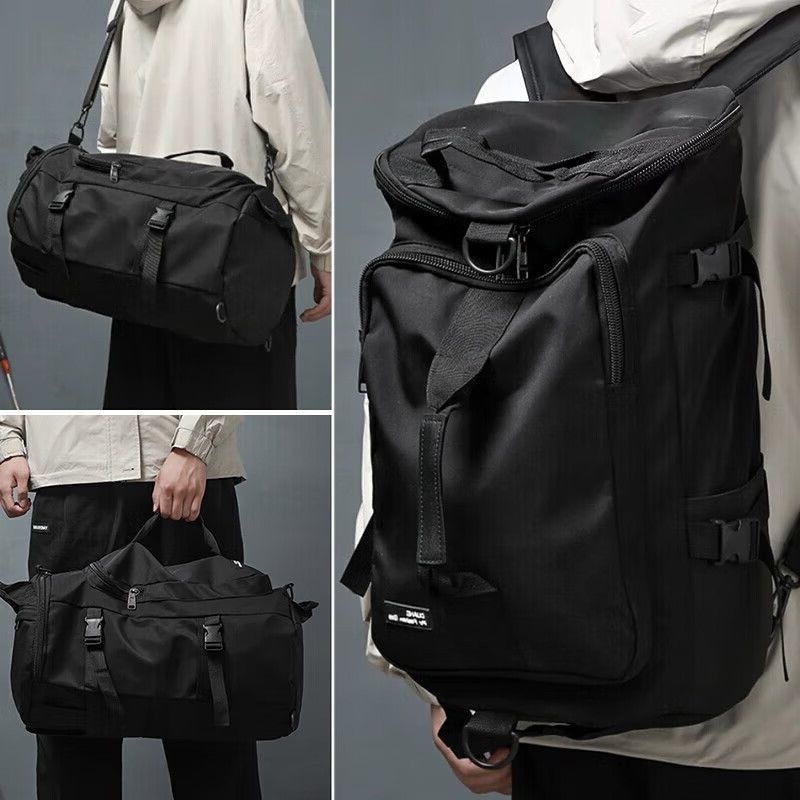 Sac à dos ActiveGo Travel grande capacité pour homme, idéal pour les courts voyages d'affaires. Bandoulière simple, porté à la main._voghion.com