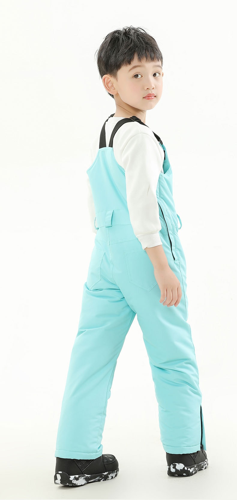 001 Vittono Pantalon de ski/snowboard ample une pièce pour enfants (garçons et filles) - Livraison directe_voghion.com