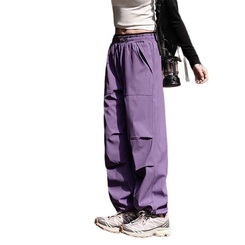 001 Camel HJCAMEL Calça Cargo Softshell Roxa Feminina, Nova Coleção Primavera 2025 para Caminhadas, Esportes ao Ar Livre e Atividades ao Ar Livre, Secagem Rápida_voghion.com