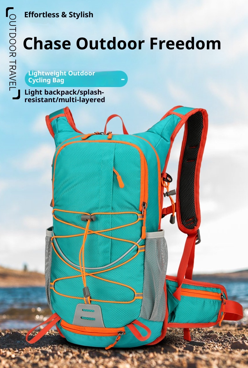 ActiveGo Outdoor Sports Hiking Casual Travel Large Capacity Men's Bag Simple Cycling Backpack Lightweight_voghion.com