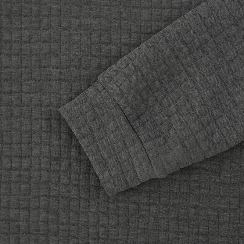 boy 2025 Cross-Border European American Spring And Autumn Small Checkered Stand Collar Half-Zip Long Sleeve Sweatshirt Men's_voghion.com