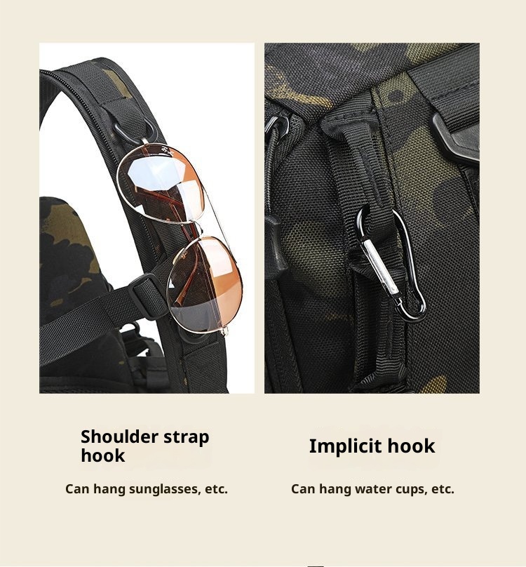 ActiveGo Lure Backpack Large Capacity Tactical Men's Outdoor Travel Mountaineering Cycling Sports Single And Double Shoulder_voghion.com