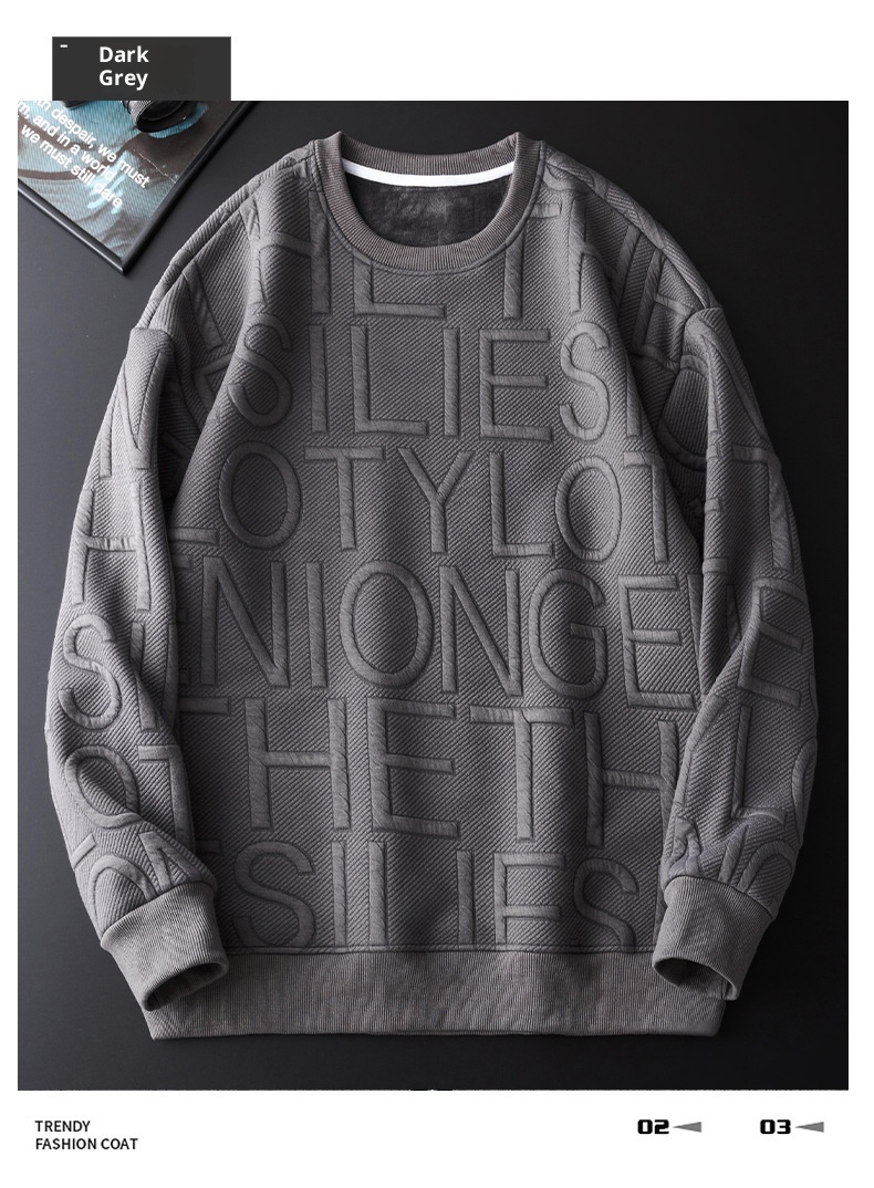 Felpa con cappuccio in pile spesso e caldo, girocollo, primavera e autunno, da uomo, a maniche lunghe, alla moda, invernale, strato interno, maglietta di base_voghion.com