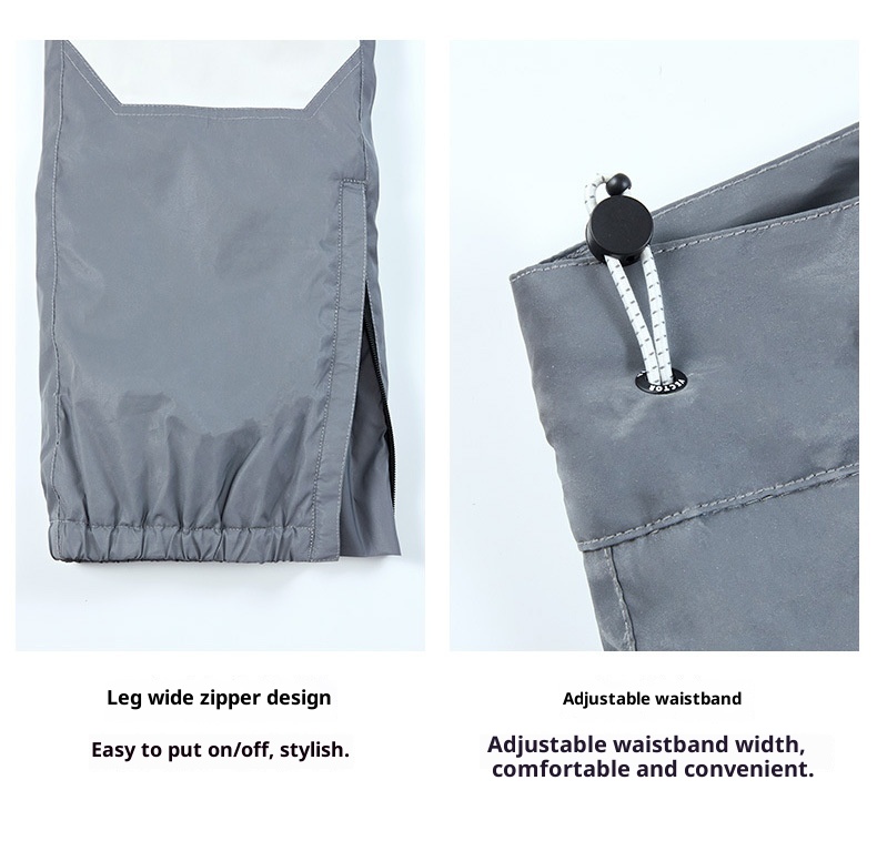 001 VECTOR Snowboarding Suit Set For Men Women, Reflective Trendy Warm Windproof Waterproof Breathable Ski Jacket And Pants_voghion.com