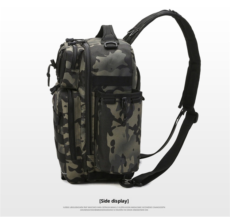 Zaino sportivo all'ingrosso ActiveGo Lure Outdoor Sports Brush con tracolla singola e doppia, grande capacità, nuovo modello_voghion.com