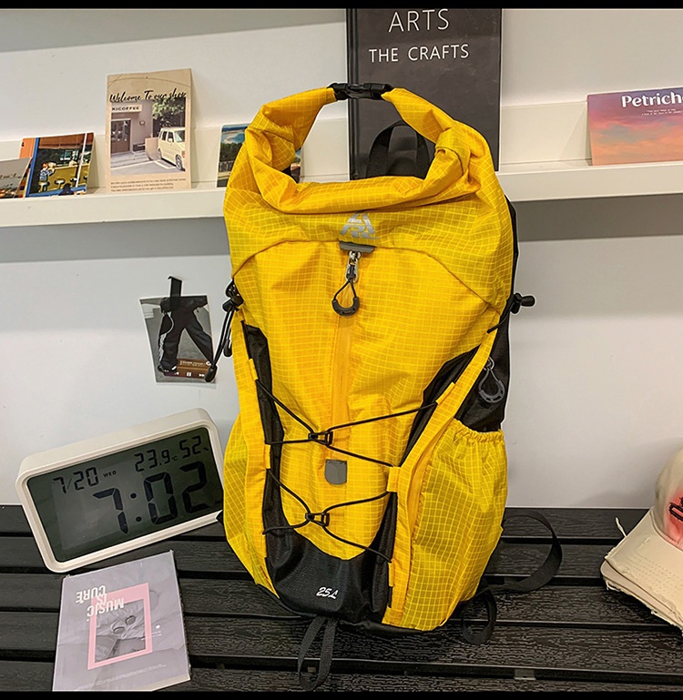 ActiveGo Mountain Style Outdoor Hiking Backpack For Women, Lightweight Large Capacity 25L Trekking Travel Backpack, Men's Student_voghion.com