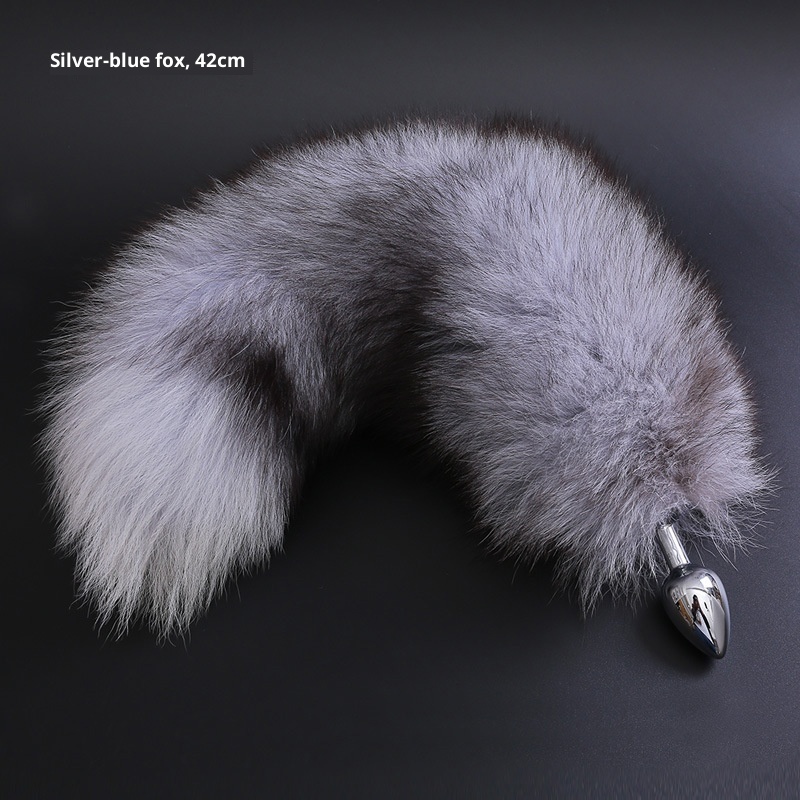 LuvBox Coda di Volpe Plug Anale Indossabile per Adulti Cosplay SM Prop Giocattolo Sessuale Unisex_voghion.com