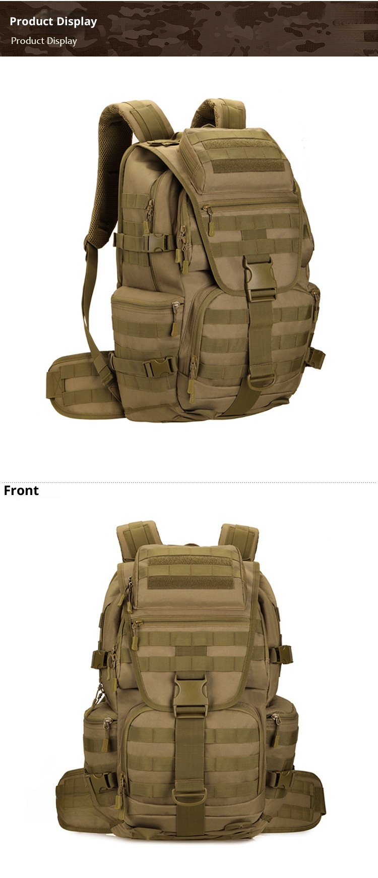 ActiveGo Pathfinder X9 Herren Doppelschulterrucksack Sport Reise Wandern Klettern Großer Fassungsvermögen Outdoor-Ausrüstung_voghion.com