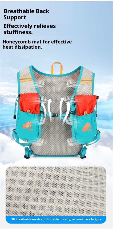 ActiveGo Outdoor Cycling Hydration Simple Large Capacity Breathable Hiking Sports Bag Lightweight Versatile Fashionable_voghion.com