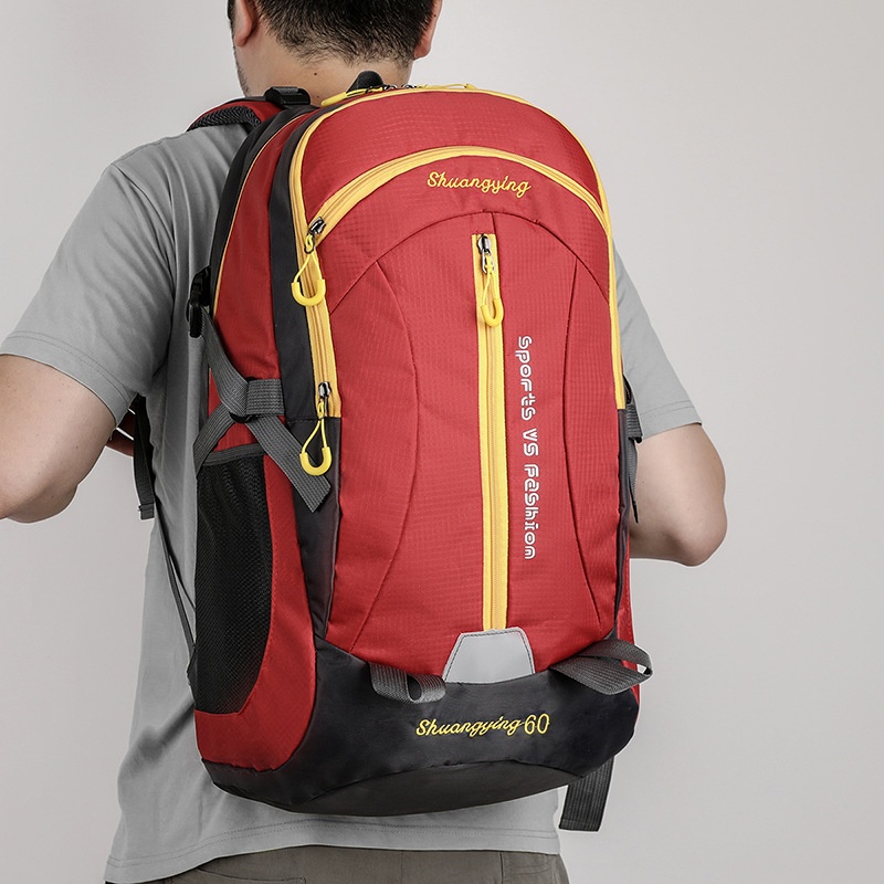 Zaino da trekking ActiveGo Outdoor da 60 litri, leggero, da viaggio, da uomo, impermeabile, sportivo, da donna_voghion.com