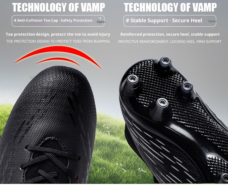 ShoeGlobe Autumn Binbin Bird Factory Direct Sales Long Spikes High Top Breathable Sports Training Shoes For Men And Women Football_voghion.com