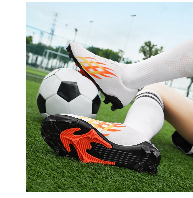 ShoeGlobe Foreign Trade Fußballschuhe für Kinder und Jugendliche, Unisex-Sportschuhe mit kurzen Spikes für Schüler,_voghion.com