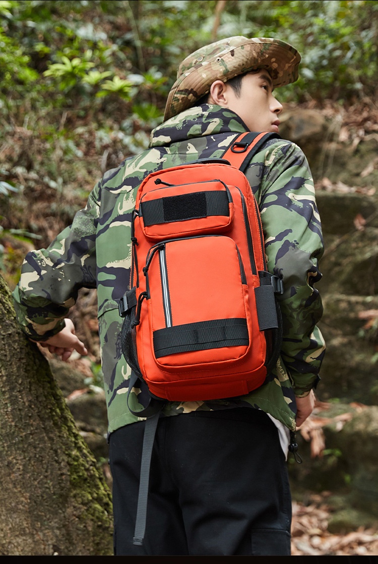 Sac à dos ActiveGo pour sports outdoor transfrontaliers, pour hommes et femmes, grand sac à dos tactique, léger et facile à transporter._voghion.com