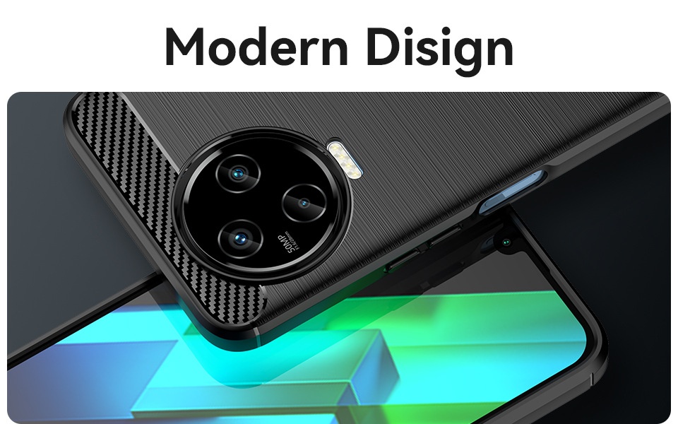 Funda protectora suave anticaídas cepillada TechGlobe para el teléfono Transsion Note12 2023 e Infinix Note12i_voghion.com