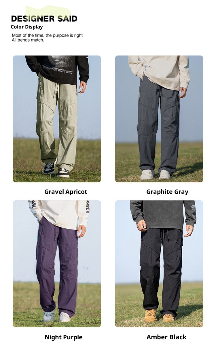 001 Autumn Mountain Series Paratrooper Heren Outdoor Waterdicht Wandelen Dames Lichtgewicht Bergbeklimmen Cargo Losse Rechte_voghion.com