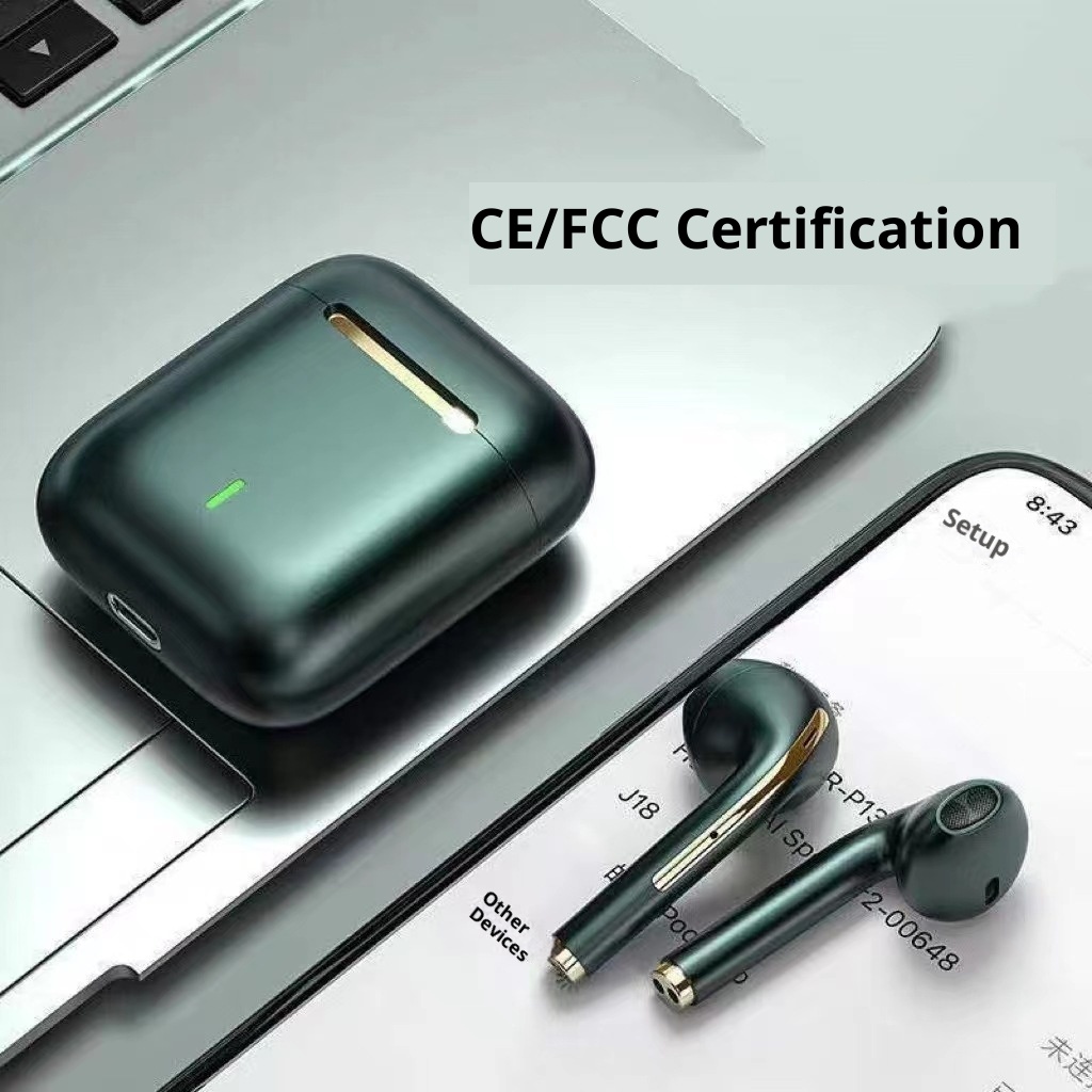 3c J18 Wireless Bluetooth Earphones Noise Cancelling Private Mold TWS In-Ear Stereo Sports New Hot Item_voghion.com