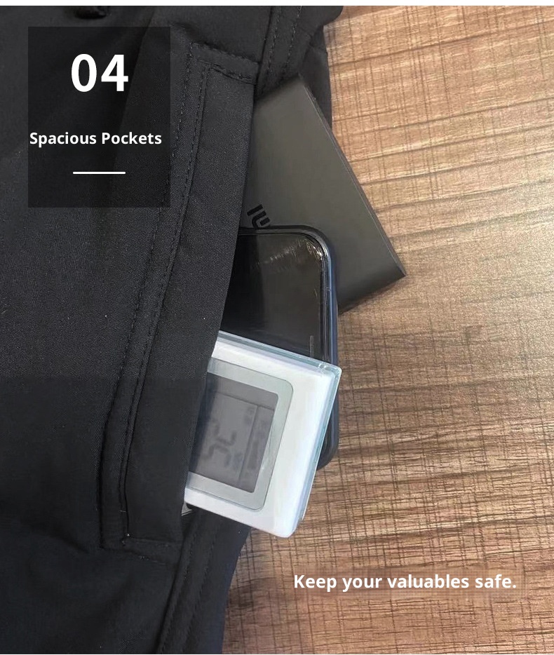 001 Herren Softshell Wanderhose, Outdoor-Hose, Damen Herbst Winter, gefüttert, dick, warm, locker, wasserdicht, Fleece-Skihose_voghion.com