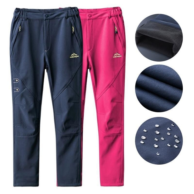 001 Zimowe, grube, polarowe spodnie typu softshell dla mężczyzn, outdoorowe, wiatroodporne, wodoodporne, ciepłe, sportowe, turystyczne, długie, producent_voghion.com