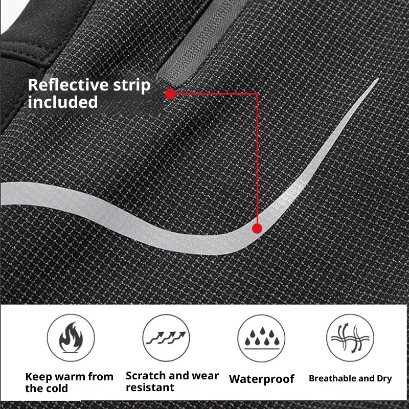 001 Plus Size Men's Outdoor Fleece Skiing Hiking Autumn Winter Thickened Warm Waterproof Wear-resistant Soft Shell Pants_voghion.com