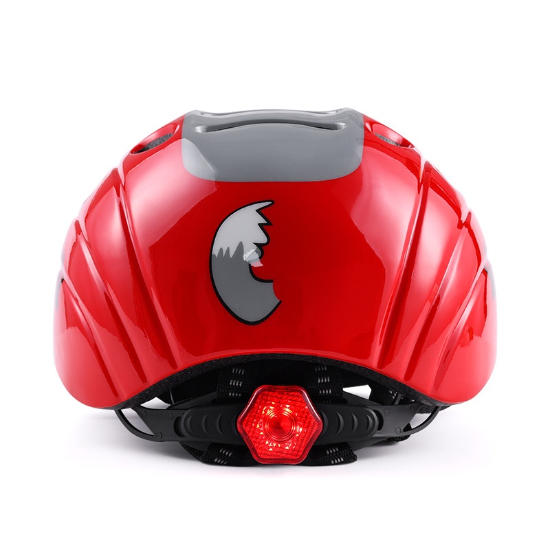 001 Casco da bicicletta monoblocco per bambini, skateboard, pattinaggio sul ghiaccio, sci, cartone animato_voghion.com