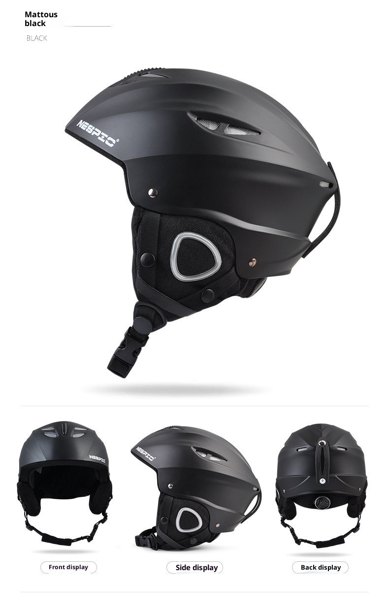 001 Snowboardski voor heren en dames, wintersportset met sneeuwhelm en skibril, kinderveiligheidshelm en -beschermende uitrusting_voghion.com