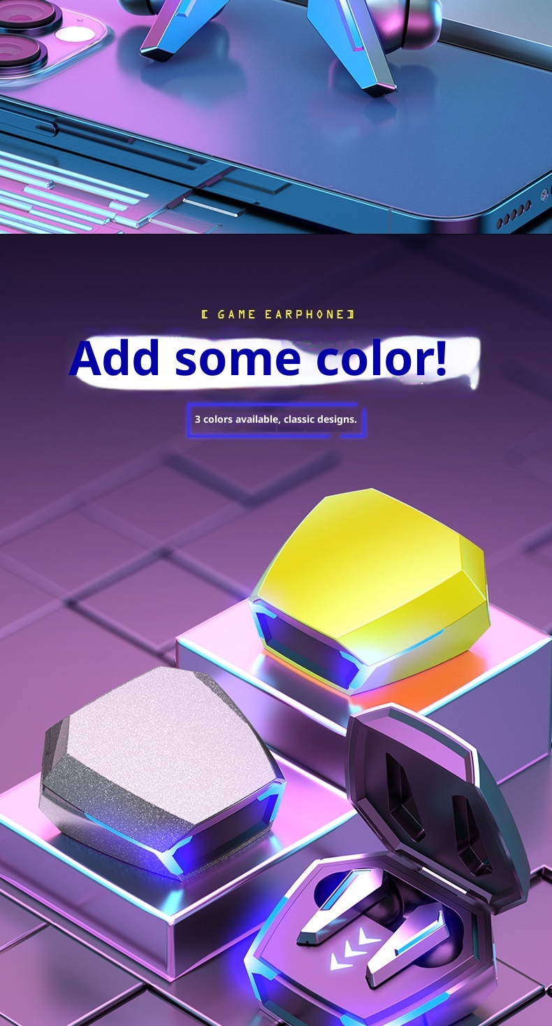 3c Cross-border New Private Model M10TWS Mini Wireless Bluetooth Earphones Noise Cancelling In-ear Gaming Headphones_voghion.com