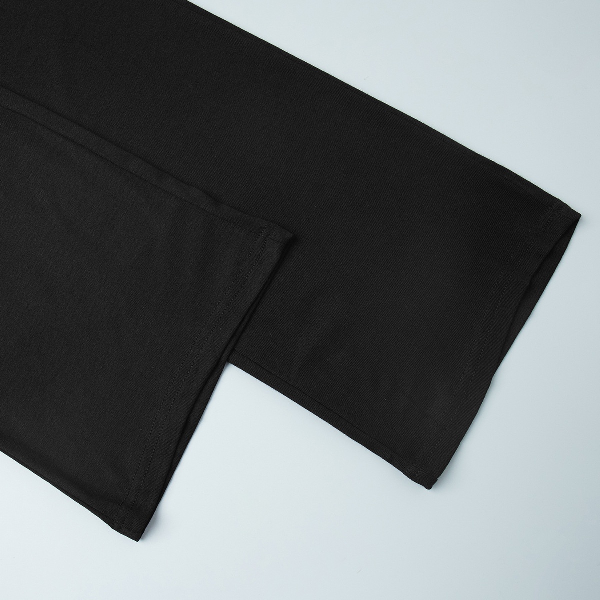 ChicShe Cross-Border Black Long-Sleeve Long-Pants Pajama Set European And American 2025 Spring New Knitted Pajamas Export Home_voghion.com