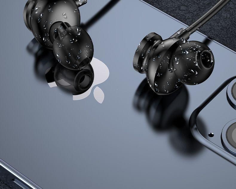 3c Long Battery Life Large Capacity Bluetooth Earphones Wireless Neckband Sports Waterproof New Running Dedicated_voghion.com