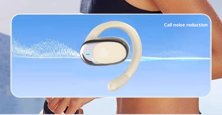 3c Cross-Border JM11 Bluetooth Wireless OWS Auricolari sportivi con cancellazione del rumore, gancio auricolare rotante, display digitale_voghion.com
