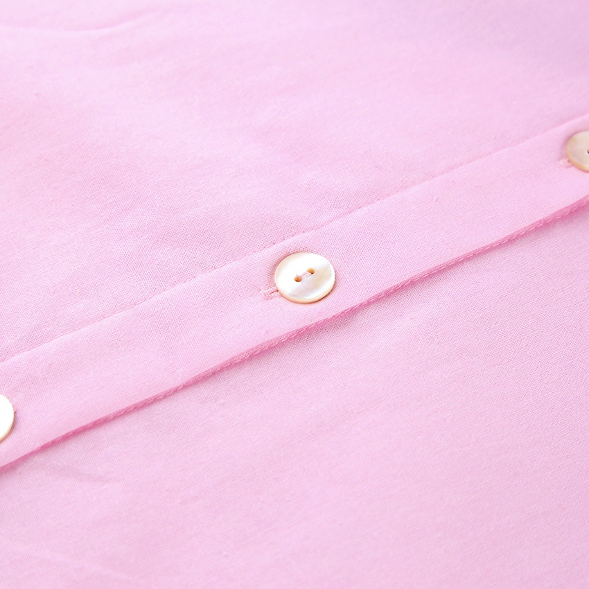 ChicShe 2024 Pigiama estivo a maniche lunghe europeo e americano all'ingrosso in cotone e lino da donna, moda ampia transfrontaliera_voghion.com