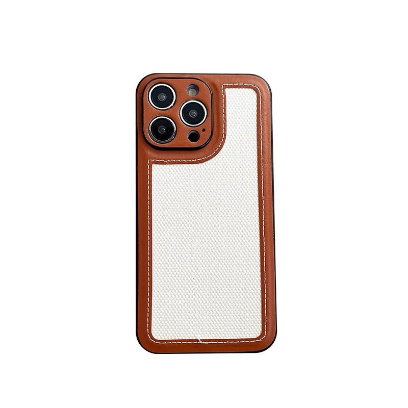 TechGlobe Compatible With Phone 16 Pro/15 Shockproof Canvas Full Coverage IPhone Protective Case Precision Cut Wholesale_voghion.com