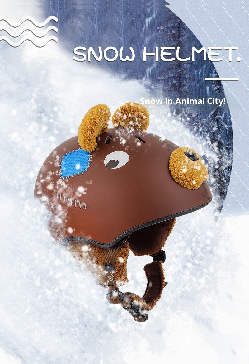 001 CORSA Cooler neuer Snowboard- und Skihelm für Mädchen und Kinder, Schutzausrüstung, warmer und sicherer Skihelm_voghion.com