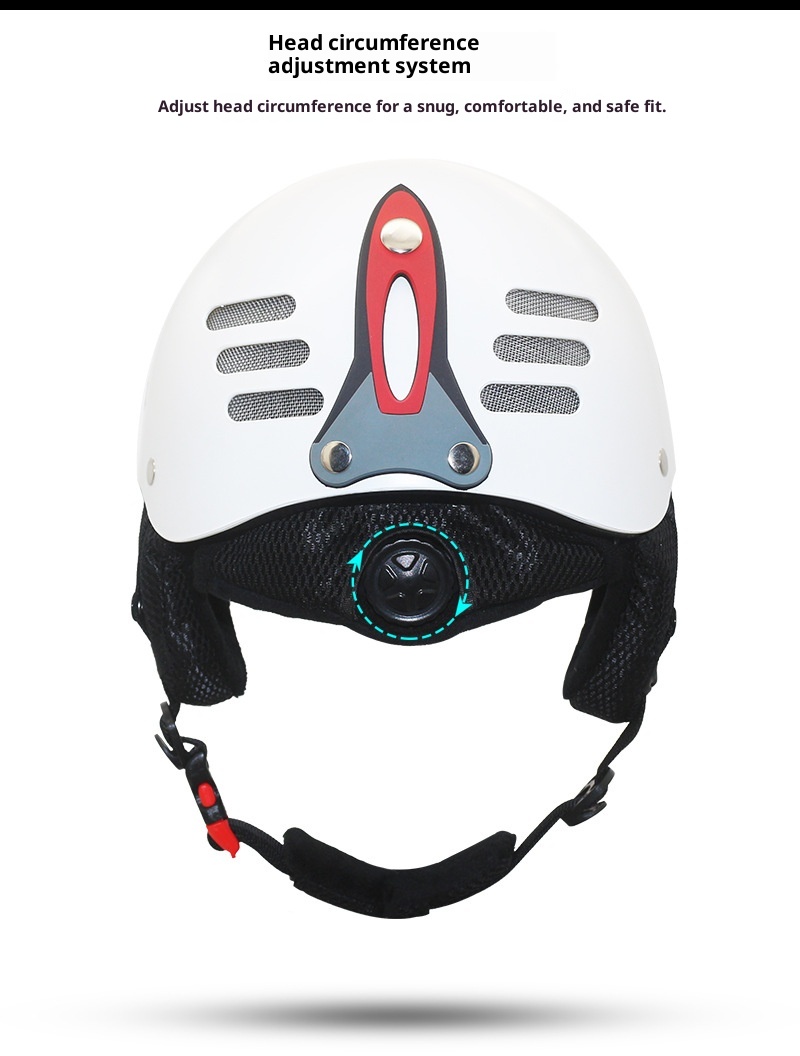001 Passed European American Testing Certification Single Double Board Ski Helmet Ice Snow Sports Men And Women Adult Youth_voghion.com