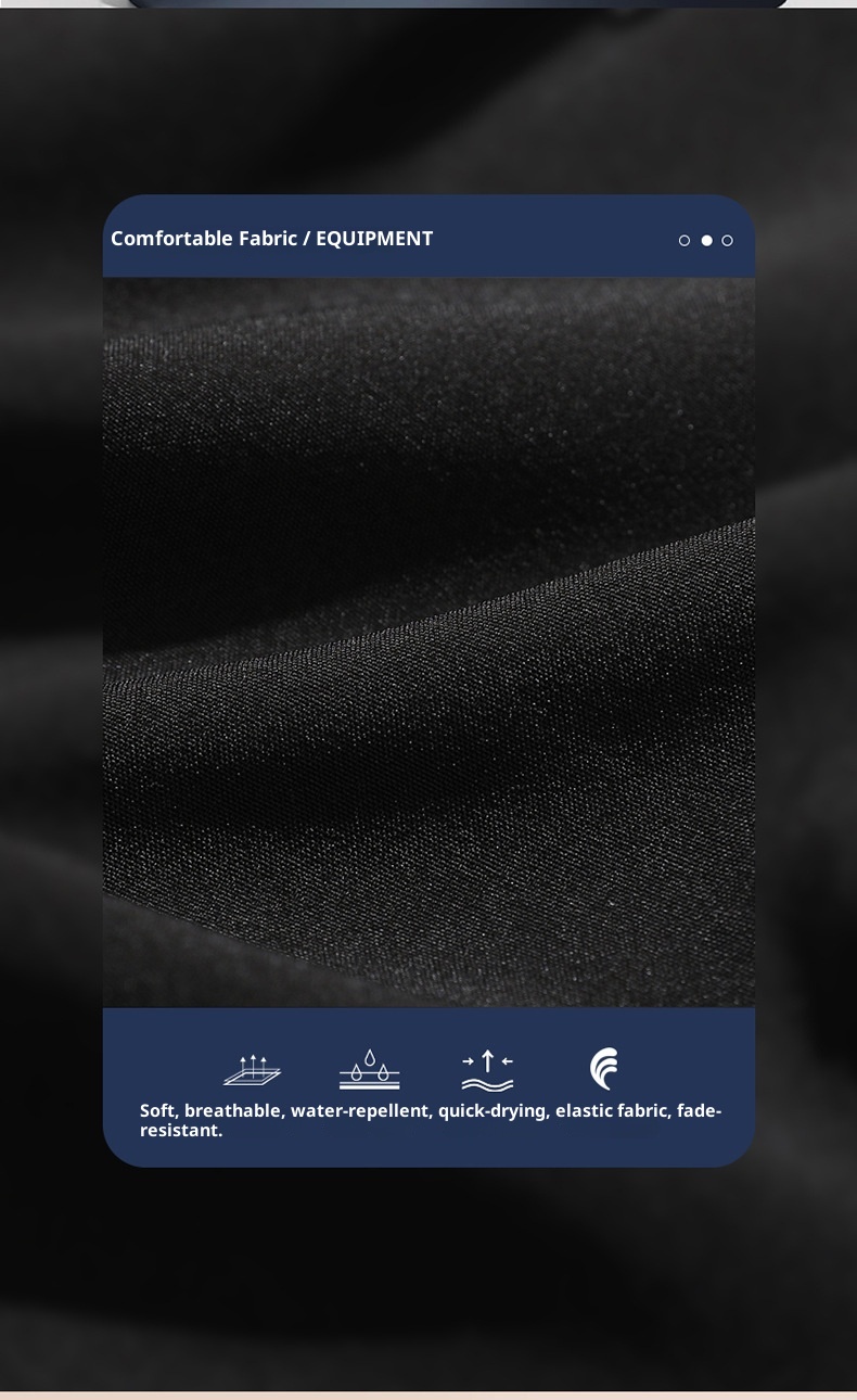 001 001 Herren Doppellagige Badehose, schnelltrocknend, Anti-Peinlichkeits-Badehose, Strandshorts, Badebekleidung für heiße Quellen, Set_voghion.com