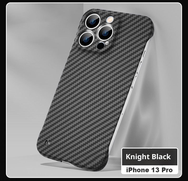 TechGlobe Suitable For 15 Pro Max Phone Carbon Fiber Color-Block PC Hard Case IPhone 14 Ultra-Thin Edgeless Protective Cover_voghion.com