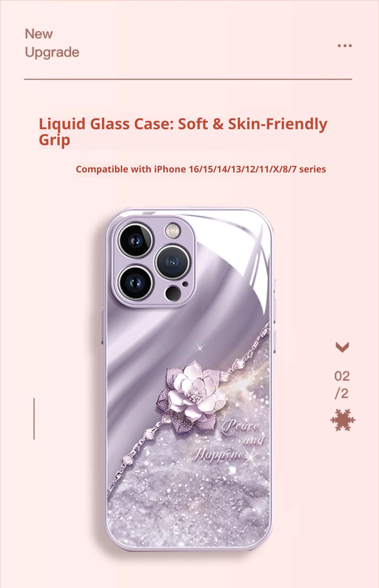 Custodia per telefono compatibile con TechGlobe 15, nuovo iPhone 16 Max, in vetro 12 Pro con cordino, 14 da donna, 13 Premium_voghion.com