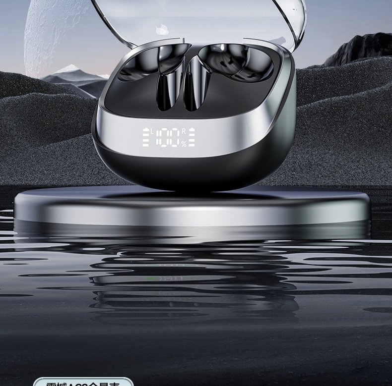 3c Cross-border AI Translation Hot-Selling True Wireless Bluetooth Earbuds Noise Cancelling In-Ear Long Battery Life Large_voghion.com