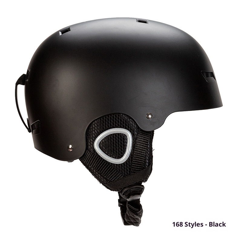 001 Professioneller Jugend-Longboard-Einzel- und Doppelboard-Helm für Erwachsene, Ski-Outdoor-Sportarten, Gehörschutz, warmer Helm_voghion.com